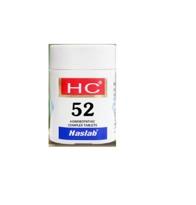Haslab HC52 Tablets for Chickenpox, Vaccinum3x, Antim Tart3x