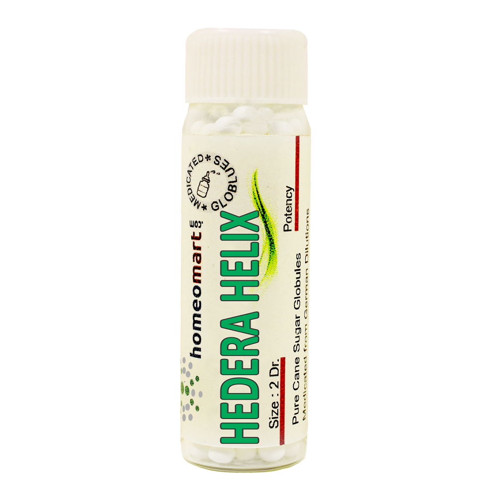 Hedera Helix Homeopathy 2 Dram Pills 6C, 30C, 200C, 1M, 10M
