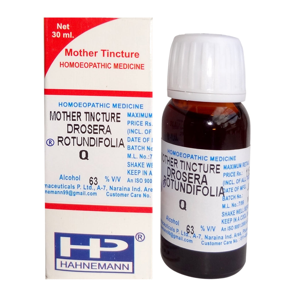 Hahnemann  Drosera Rotundifolia Homeopathy Mother Tincture Q