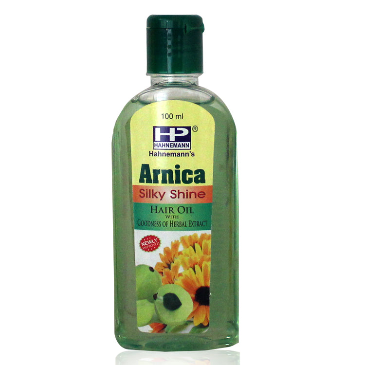 Hahnemann Arnica hair oil with goodness of herbal extract for silky hair 40% off