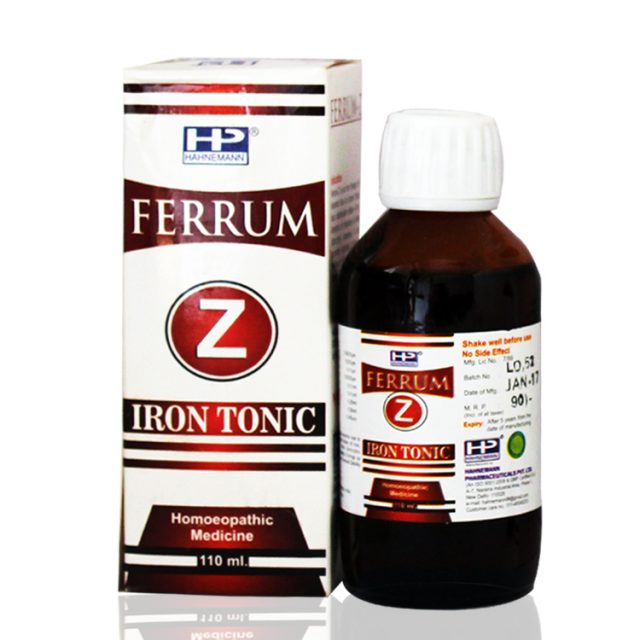 Hahnemann pharma Ferrum iron tonic