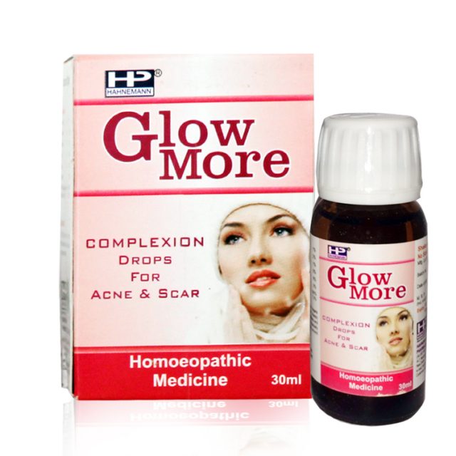 best complexion drops in homeopathy  Glow more drops