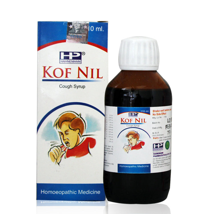 Hahnemann pharma Kof Nil cough syrup