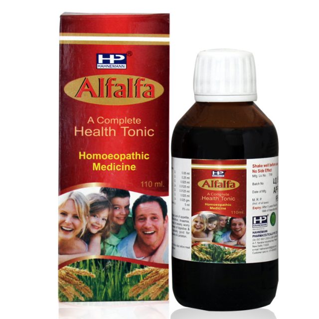 Hahnemann Pharma Alfalfa Tonic - A Complete Health Tonic