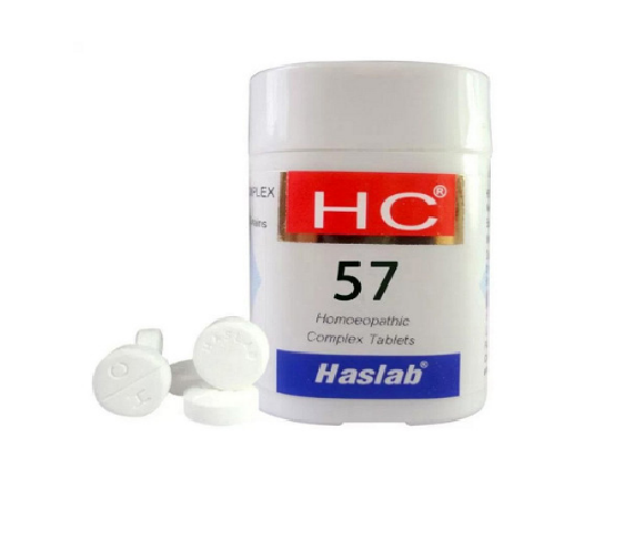 Haslab HC 57 Argento Complex Tablet for Sore Eyes
