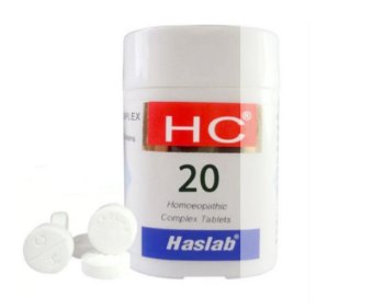 HC-20 Nux Vomica Complex relieves chronic constipation, bloating, and indigestion. A homeopathic formula 