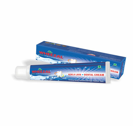 Wheezal Homeopathy Hekla Lava Toothpaste, Bleeding gums, Bad breath 