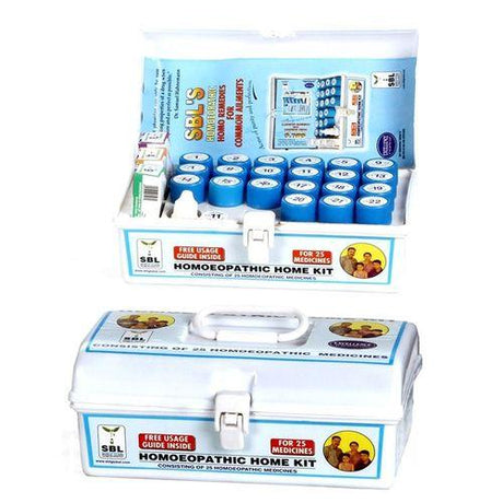 SBL Homeopathic Home Kit for emergencies, first aid