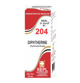 homeopathy REPL Dr Adv No 204 Relieves sore throat, diphtheria, & swelling with this homeopathic blend of Phytolacca, Lachesis & Apis. Eases pain & hoarseness naturally.