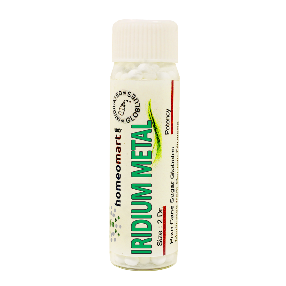 Iridium Metallicum Homeopathy 2 Dram Pills