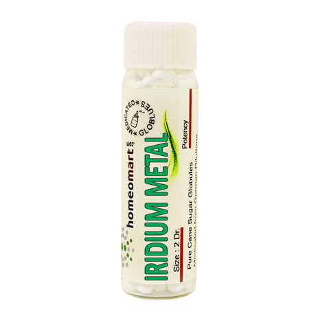 Iridium Metallicum Homeopathy 2 Dram Pills