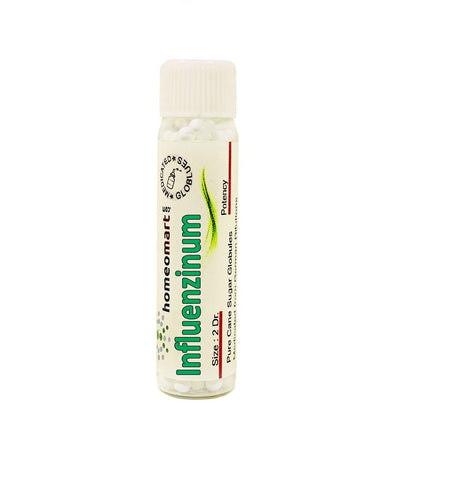 Influenzinum Homeopathy 2 Dram Pills 6C, 30C, 200C, 1M, 10M, 50M, CM