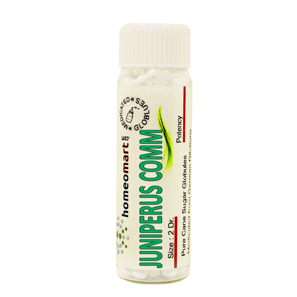 Juniperus Communis Homeopathy 2 Dram Pills 6C, 30C, 200C, 1M