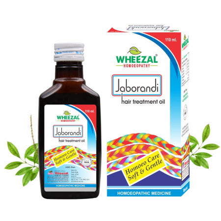 Wheezal Homeopathy Jaborandi Hair Treatment Oil, Hair fall, Grey Hair, 20% Off