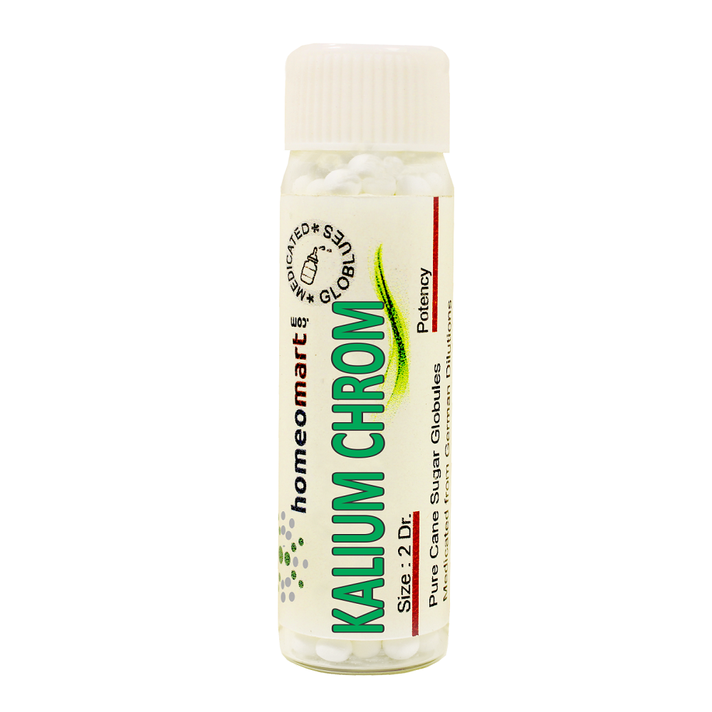 Kalium Chromicum Homeopathy 2 Dram Pills 6C, 30C, 200C, 1M, 10M
