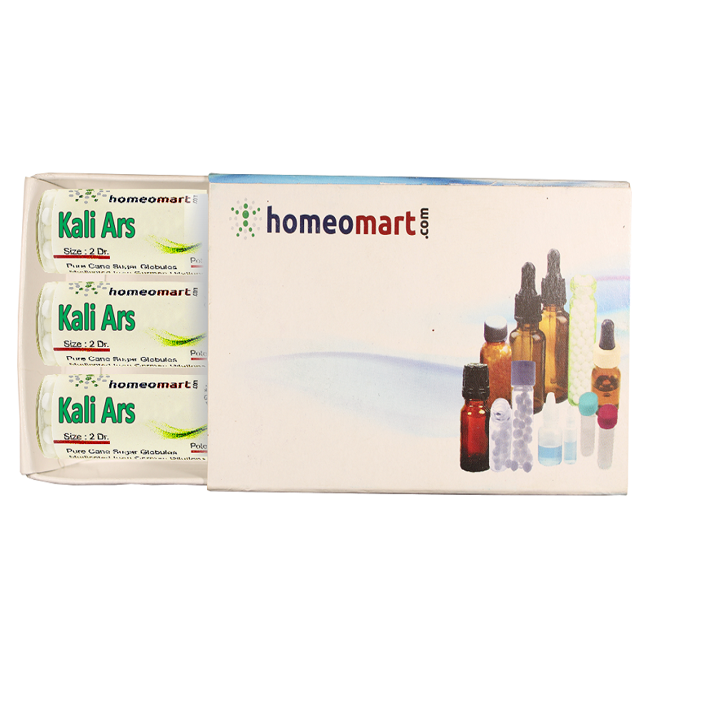 Homeopathy Kali Arsenicosum 2 Dram Pills 6C, 30C, 200C, 1M, 10M
