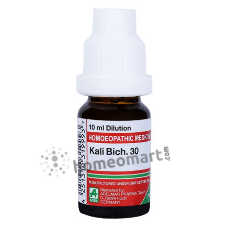  Adel Kali Bichromicum Dilution 6C, 30C, 200C, 1M, 10M