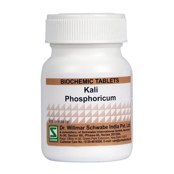Schwabe Kali Phosphoricum Biochemics Tablets, Nerve remedy, Depression, Insomnia