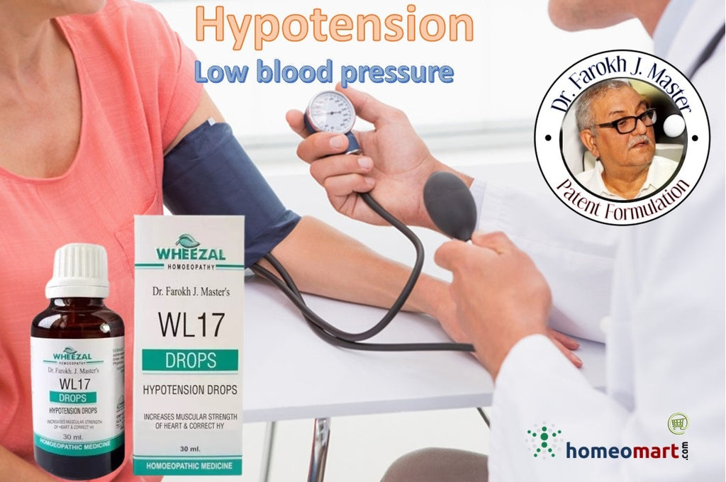 hypotension treatment drugs in homeopathy