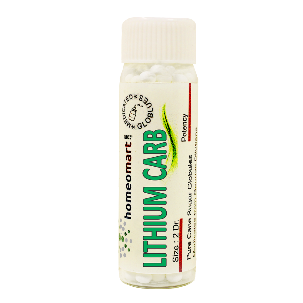 Lithium Carbonicum Homeopathy pellets