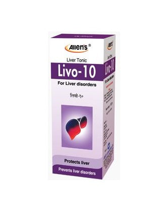 Homeopathy Allens Livo-10 Tonic for Liver and Gall bladder complaints