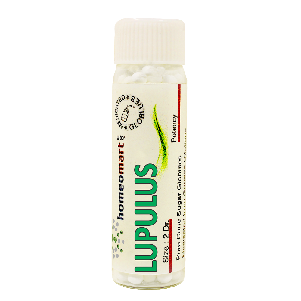Lupulus Homeopathy pellets