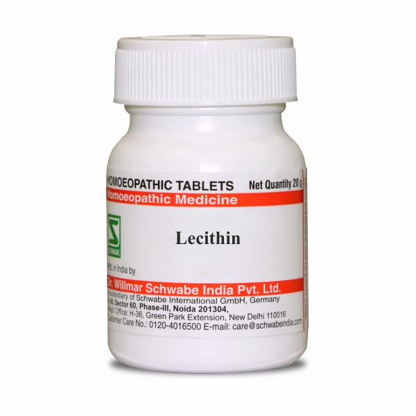Lecithinum 3x, 6x Homeopathy Trituration Tablets, 25 Gms, SBL, WSI Homeomart