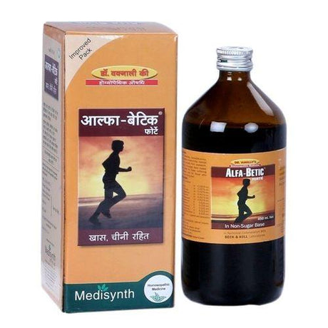 Medisynth AlfaBetic Forte - Health Restorative Tonic in Non Sugar Base