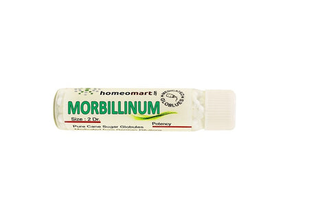 Homeopathy Morbillinum 2 Dr Medicated Pills 6c, 30c, 200c, 1M