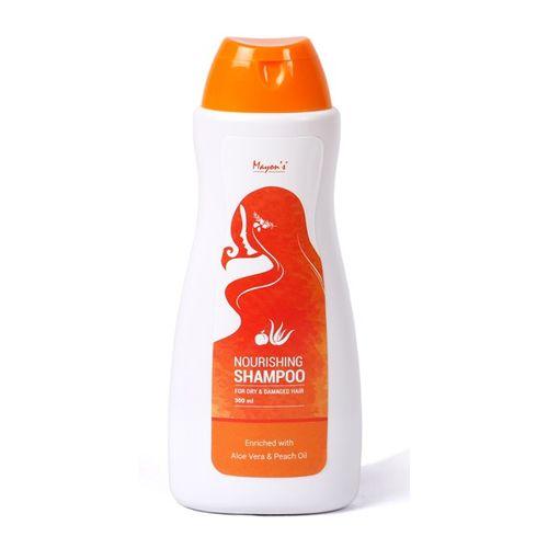 Mayons Nourishing Shampoo Enriched with Aloe Vera and Peach Oil for Dry and Damaged Hair