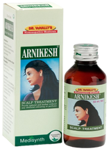 Medisynth Arnikesh Scalp Treatment Oil. Homeopathy Hair fall, Burning eyes, Insomnia