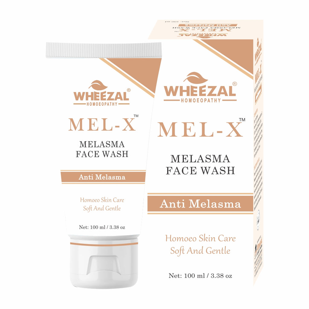 Wheezal Homeopathy Mel-X Tablet, Cream for Melasma, Dark Skin Spots