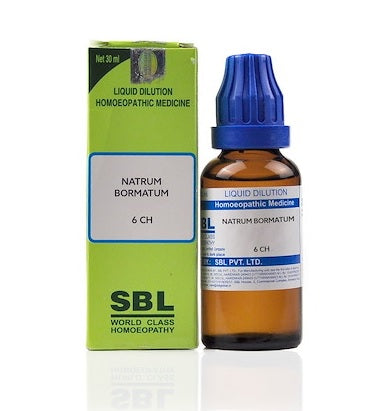 Natrum Bormatum Homeopathy Dilution 6C, 30C, 200C, 1M, 10M, CM