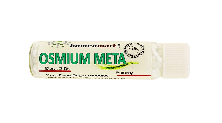 Osmium Metallicum 2 Dram Homeopathy Pills 6C, 30C, 200C, 1M