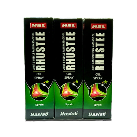 Haslab Rhustee Joint & Muscle pain massage oil spray