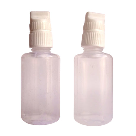  Plastic Double Cap Dropper Bottles  30ml 