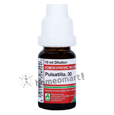 German Pulsatilla Homeopathy Dilution 6C, 30C, 200C, 1M, 10M