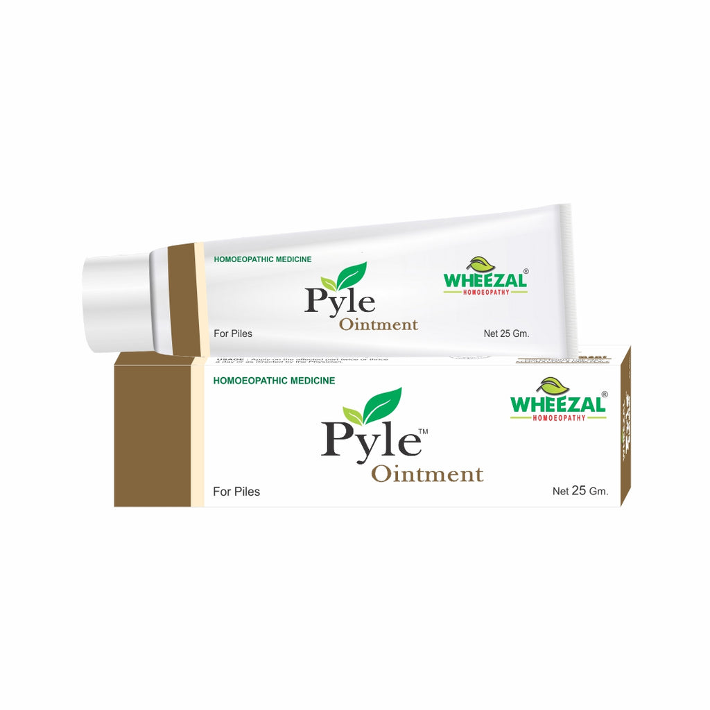 Wheezal Homeopathy Pyle Ointment for Piles, Hemorrhoids