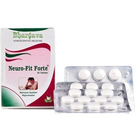 R S Bhargava Neuro Fit Forte Tablets - Nerves System Rejuvenator