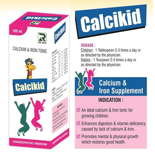 Dr Raj Calcikid Syrup Iron & Calcium Tonic
