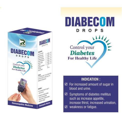 Dr Raj Diabecom Drops - Control Diabetes