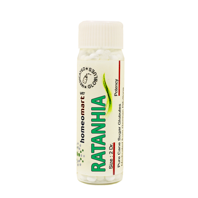 Ratanhia 2 Dram Pills 6C, 30C, 200C, 1M, 10M