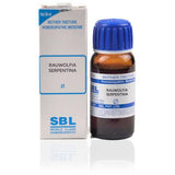 SBL Rauwolfia Serpentina Homeopathy Mother Tincture Q