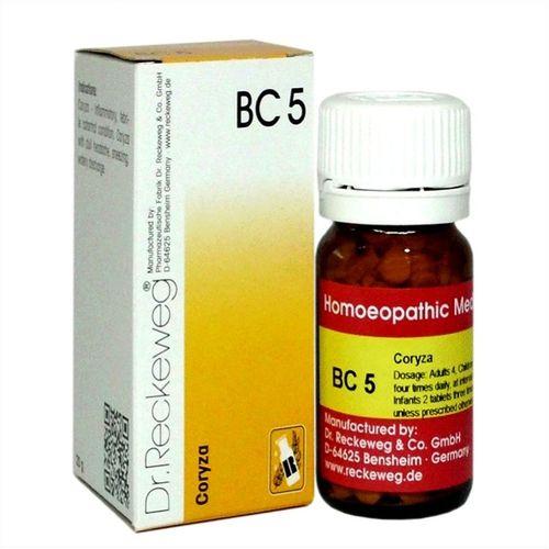 Dr.Reckeweg Biochemic Combination Tablets BC5 for Coryza (Nasal Inflammation)
