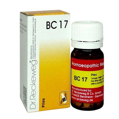 Dr.Reckeweg Biochemic Combination Tablets BC17 for Piles, fissures, Hemorrhoids