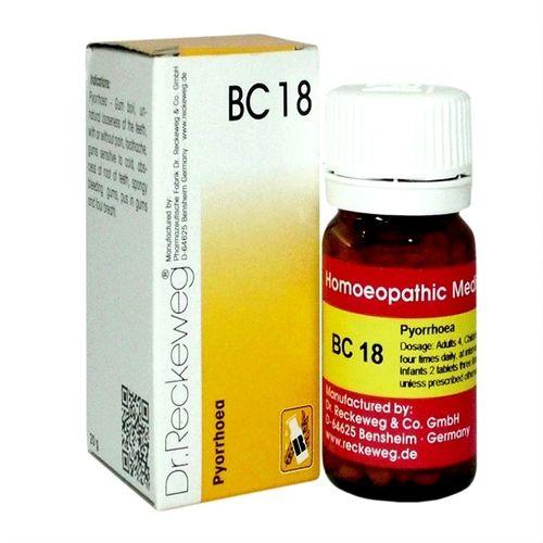 Dr Reckeweg Biochemic Combination Tablets BC18 for Pyorrhoea, Bleeding Gums