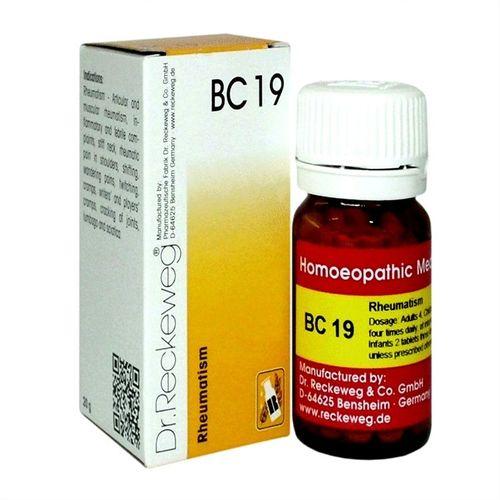 Dr.Reckeweg Biochemic Combination Tablets BC 19 for Rheumatism