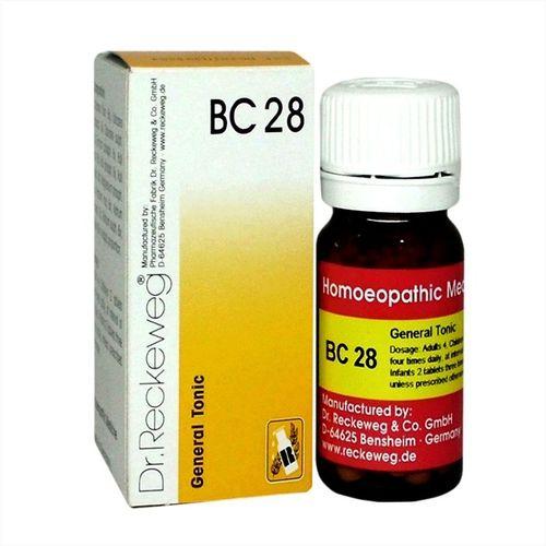 Dr Reckeweg Biochemic Combination Tablets BC28 Genernal Tonic for Health & Immunity