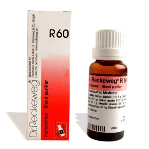 Dr.Reckeweg R60 Blood purifier drops for Impurities, Skin affections