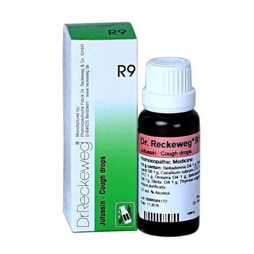 Dr.Reckeweg R9 drops for Bronchitis, Whooping Cough, Bronchial Asthma, Catarrh